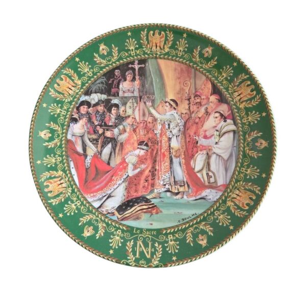 Set of 4 Plates, De Limoges Napoleon De Boulme Porcelain Collector Plates France - Picture 6 of 9